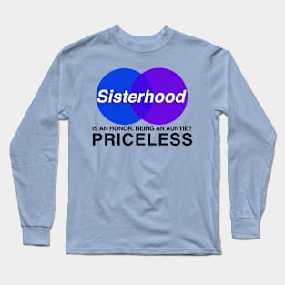 Auntie? Priceless Long Sleeve T-Shirt